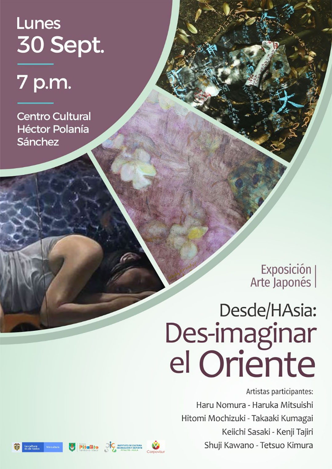 グループ展「Desde / HAsia: Desimagier el oriente」at Pitalito 展示案内