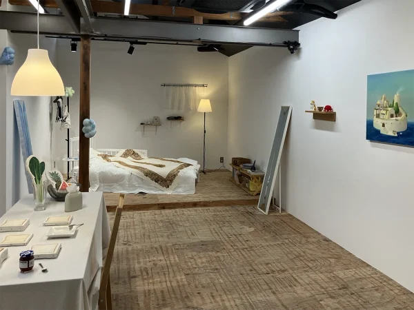 『生活と美術』展示風景1